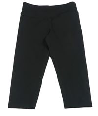 Čierne športové crop legíny H&M