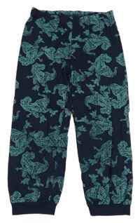 Tmavomodré pyžamové nohavice s diny Dopodopo