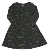 Sivo-strieborné melírované šaty Pepperts