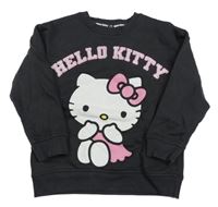 Antracitová mikina s Hello Kitty Primark