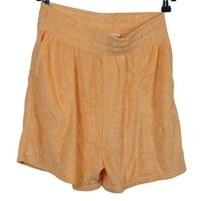 Dámske oranžové froté kraťasy zn. Primark