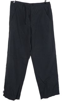 Dámske čierne šušťákové nohavice M&S