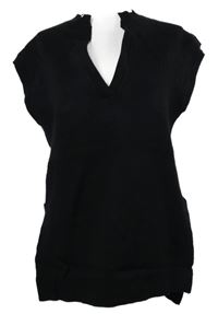 Dámská černá svetrová vesta Primark 