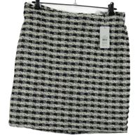 Nové - Dámská černo-bílá kostkovaná pletená sukně Beloved  