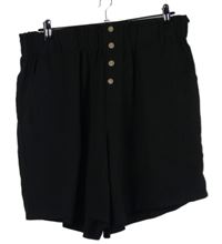 Dámské černé volné kraťasy Shein 