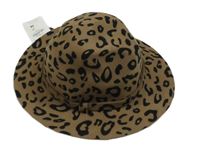 Nové - Béžový klobúk s fľakmi M&S vel.140-164