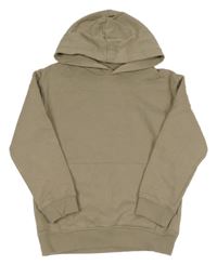 Khaki mikina s kapucňou M&S