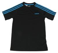 Černo-modré funkční tričko Adidas