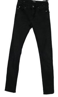 Pánske čierne warp skinny rifle Only&Sons vel. 28/34