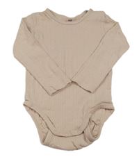 Pudrové body s dírkovaným vzorom H&M