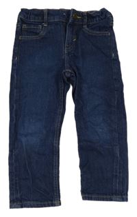 Tmavomodré relaxed rifle H&M