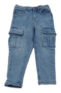 Modré rifle s vreckami Lily & Dan