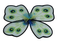 Kostým - Modro-zelená křídla 