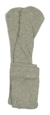 Šedé melírované žebrované punčocháče John Lewis