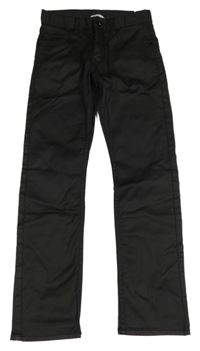 Čierne potiahnuté é skinny rifle H&M