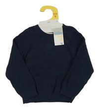 Nové - Tmavomodrý sveter Primark