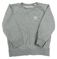Šedá mikina Adidas