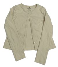 Béžová rebrovaná prepínaci mikina H&M
