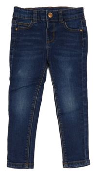 Tmavomodré skinny rifle Denim Co.