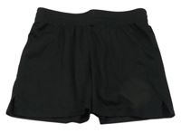 Čierne športové kraťasy Roly