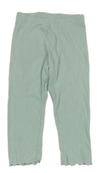 Svetlomodré rebrované capri legíny C&A