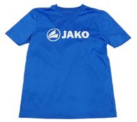 Zafírové športové tričko s logom Jako