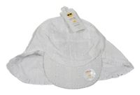 Nové - Bílá plátěná kšiltovka s výšivkou Mothercare