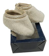 Nové - Béžové huňaté cápačky Jack Wills vel. 19