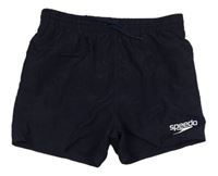 Tmavomodré plážové kraťasy s logom Speedo