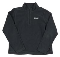 Tmavosivá fleecová funkčná mikina s logom REGATTA