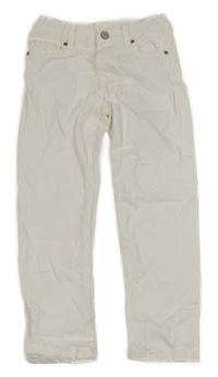 Biele slim fit rifle ZARA