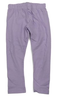 Svetlofialové capri legíny INFINITY KIDS