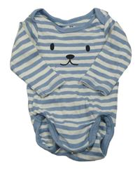 Modro-bílé pruhované body s čumákem H&M