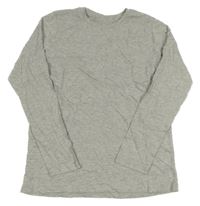 Šedé melírované triko Studio