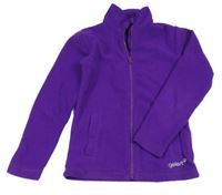 Fialová fleecová prepínaci funkčná mikina Gelert