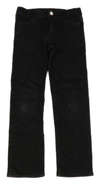 Černé slim fit rifle H&M