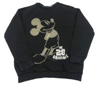 Čierna mikina s Mickeym Disney
