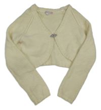 Smotanové pletené prepínaci bolerko Monsoon