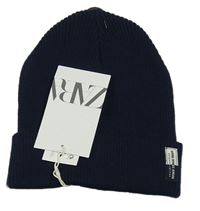 Nové - tmavomodrá pletená čepice Zara