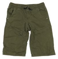 Khaki riflové kraťasy Chapter young