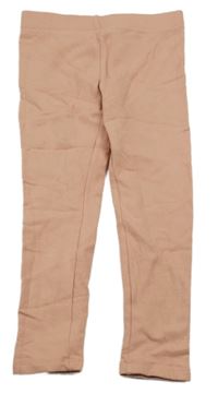 Růžové zateplené legíny H&M