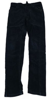 Tmavomodré manšestráky Next