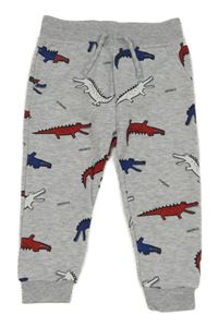 Sivé tepláky s krokodílmi  Primark
