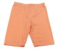 Neónově oranžové elastické kraťasy Matalan