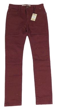 Mahagonové skinny rifle Denim Co.