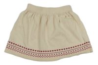 Svetlobéžová pletená sukňa so vzorom Primark