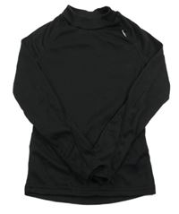 Černé funkční triko Decathlon