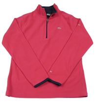 Neónově ružová fleecová funkčná mikina Trespass