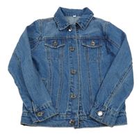 Modrá rifľová bunda La Redoute