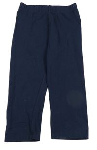 Tmavomodré capri legíny KIDS